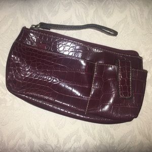 Burgundy Clutch/Purse